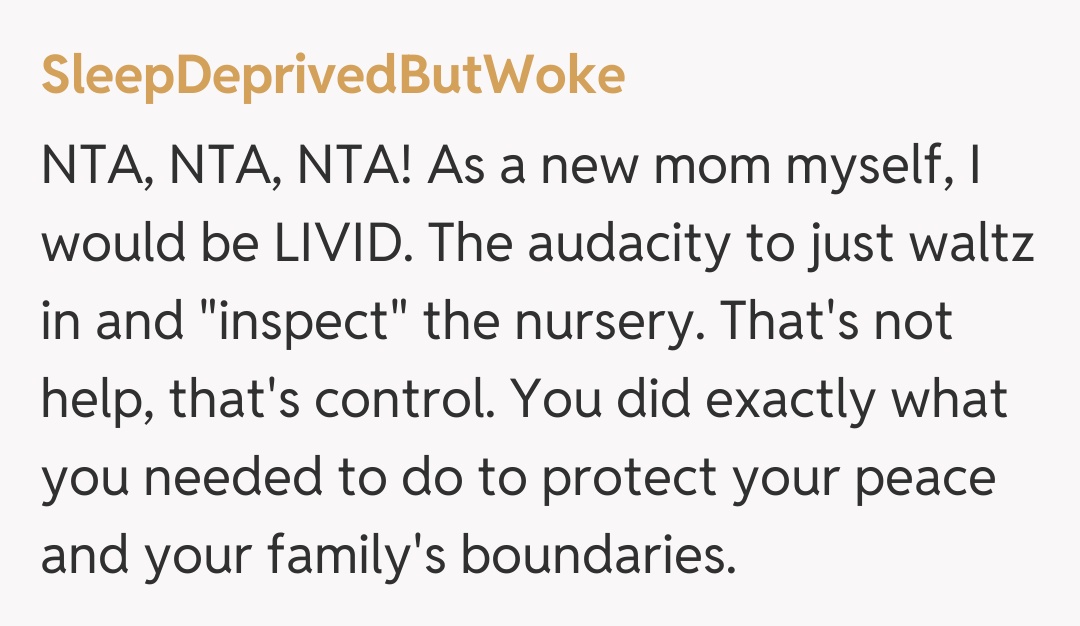 Comentariu de la SleepDeprivedButWoke