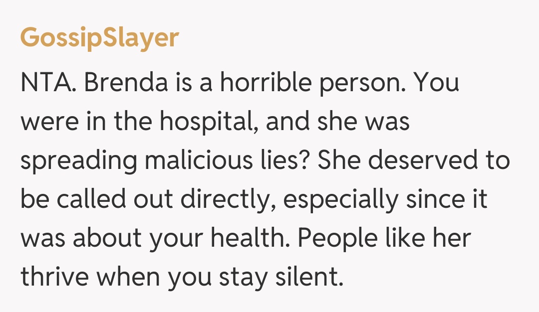 Comentariu de la GossipSlayer