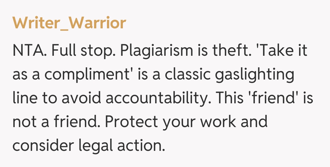 Comentariu de la Writer_Warrior