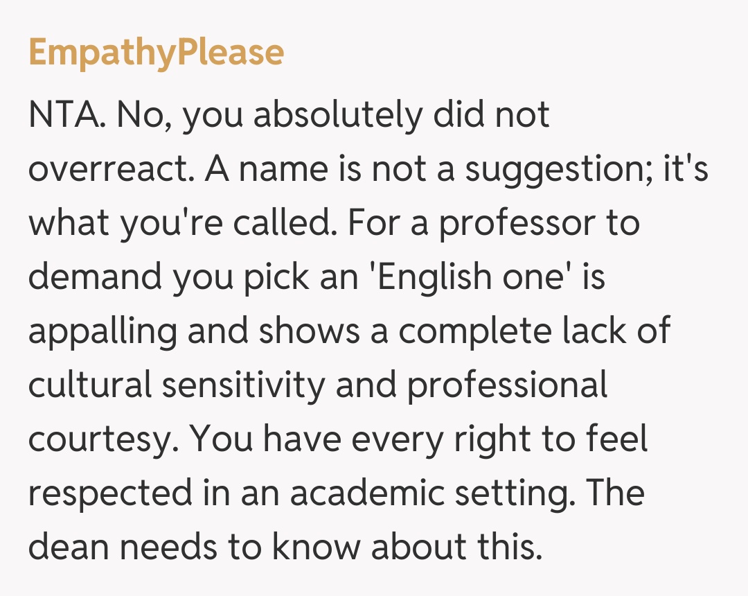 Comentariu de la EmpathyPlease