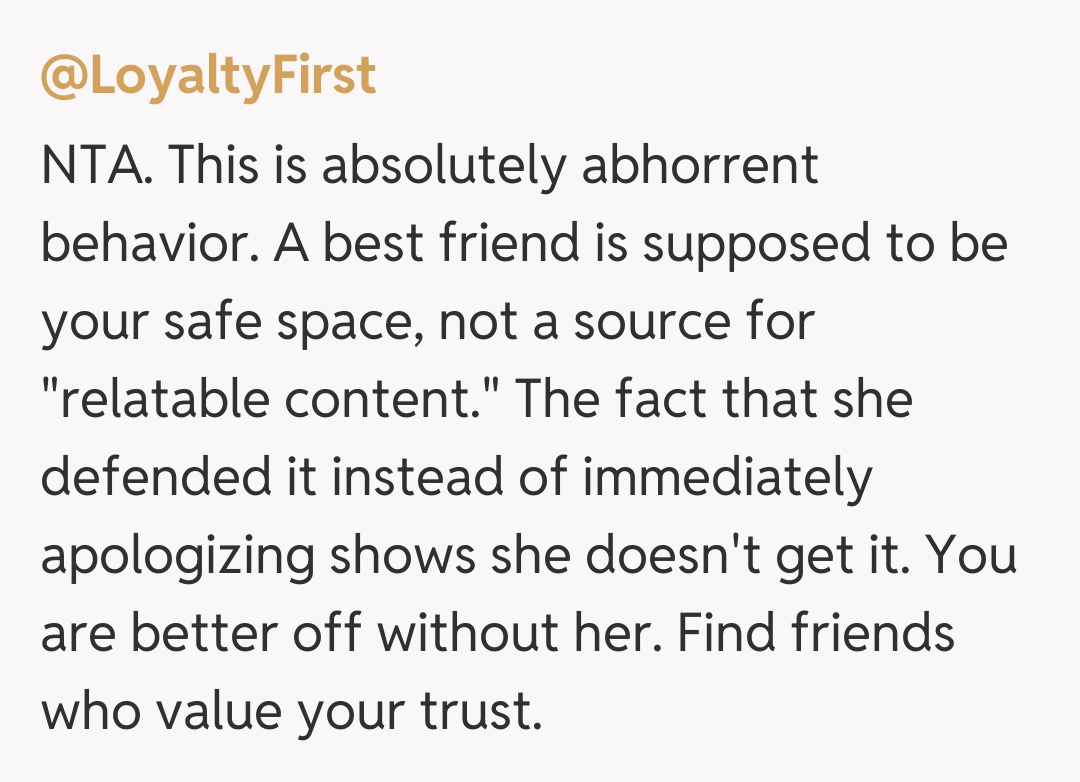 Comentariu de la @LoyaltyFirst