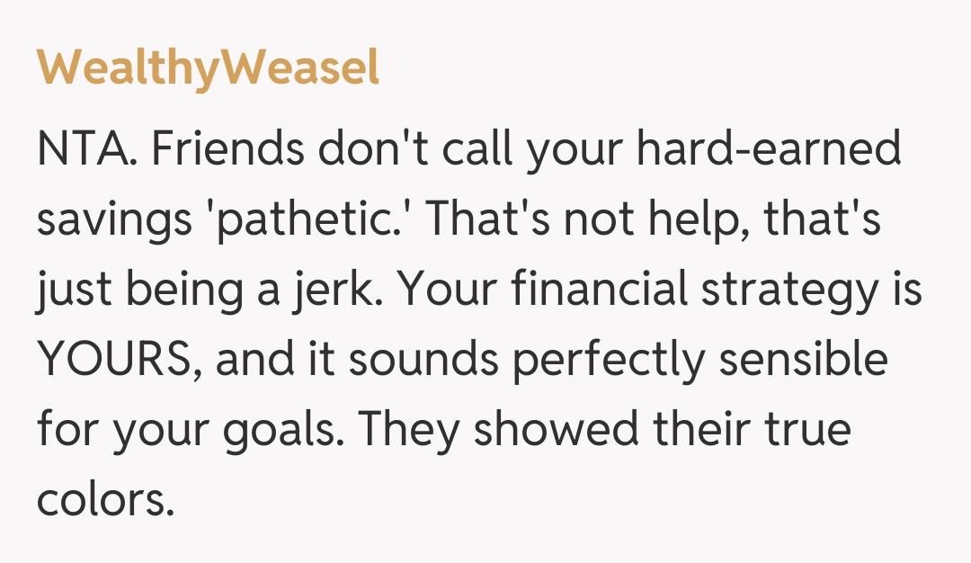 Comentariu de la WealthyWeasel