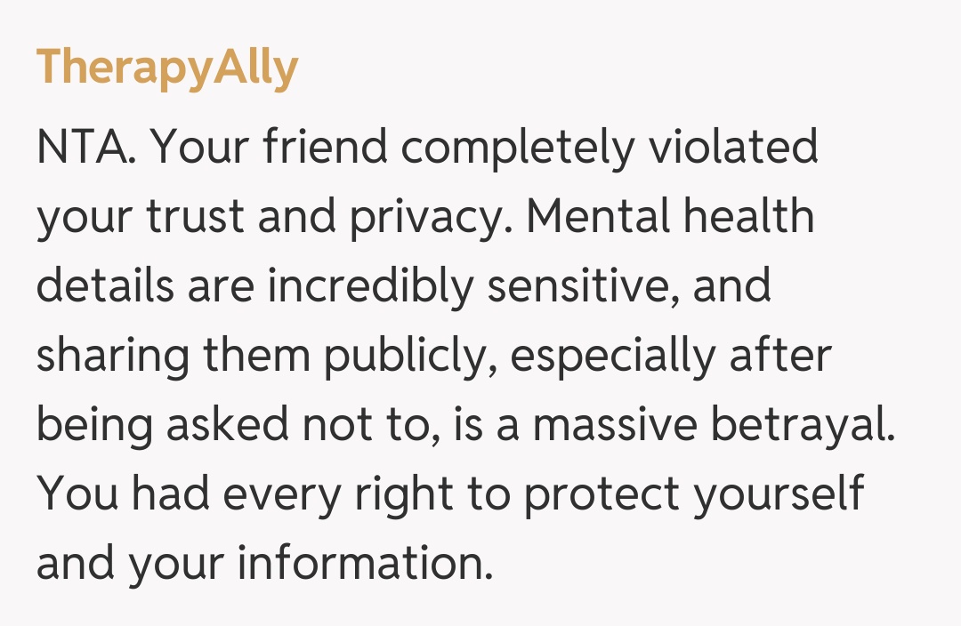 Comentariu de la TherapyAlly