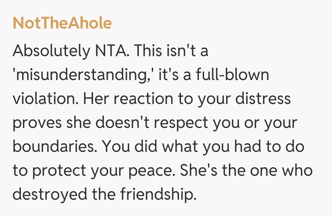 Comentariu de la NotTheAhole