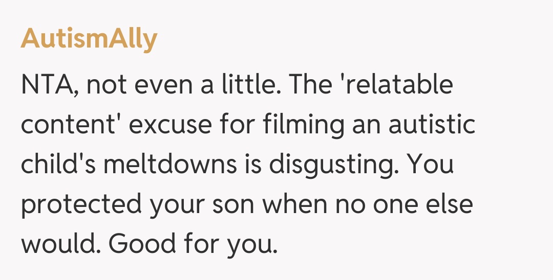 Comentariu de la AutismAlly