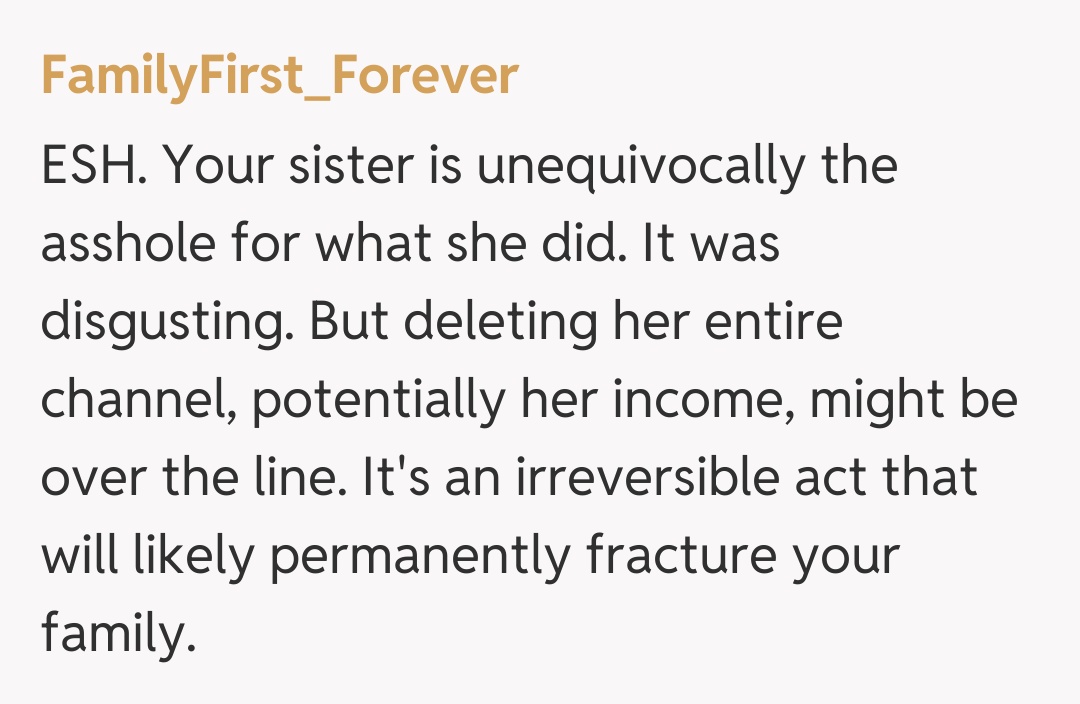 Comentariu de la FamilyFirst_Forever