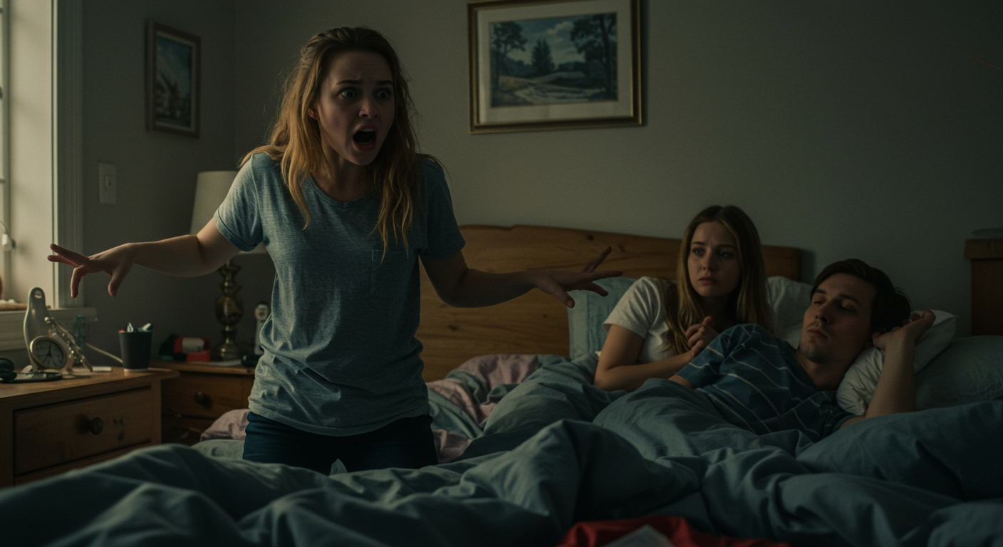 AITA for demanding my roommate move out after she let her boyfriend sleep in my bed because it was “closer to the AC”?