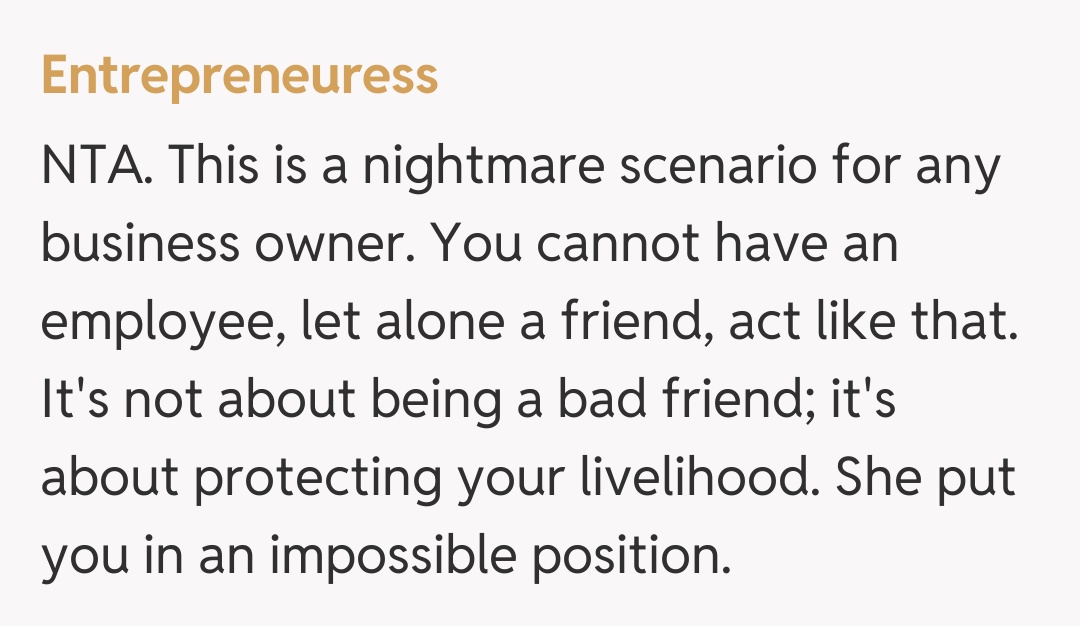 Comentariu de la Entrepreneuress