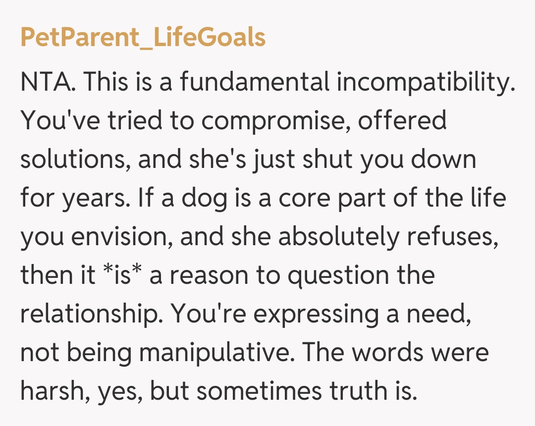 Comentariu de la PetParent_LifeGoals