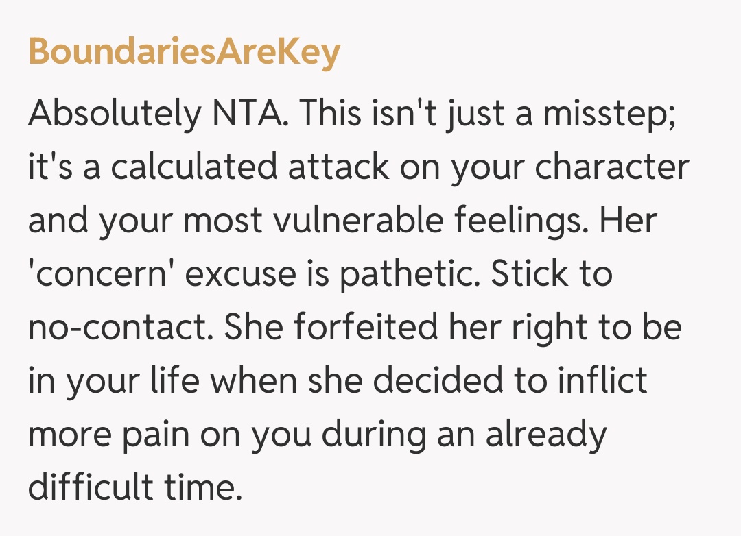 Comentariu de la BoundariesAreKey