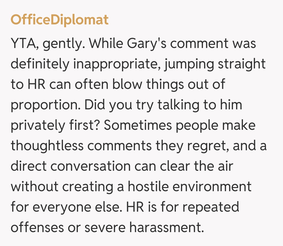 Comentariu de la OfficeDiplomat