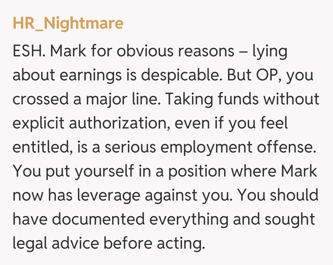 Comentariu de la HR_Nightmare