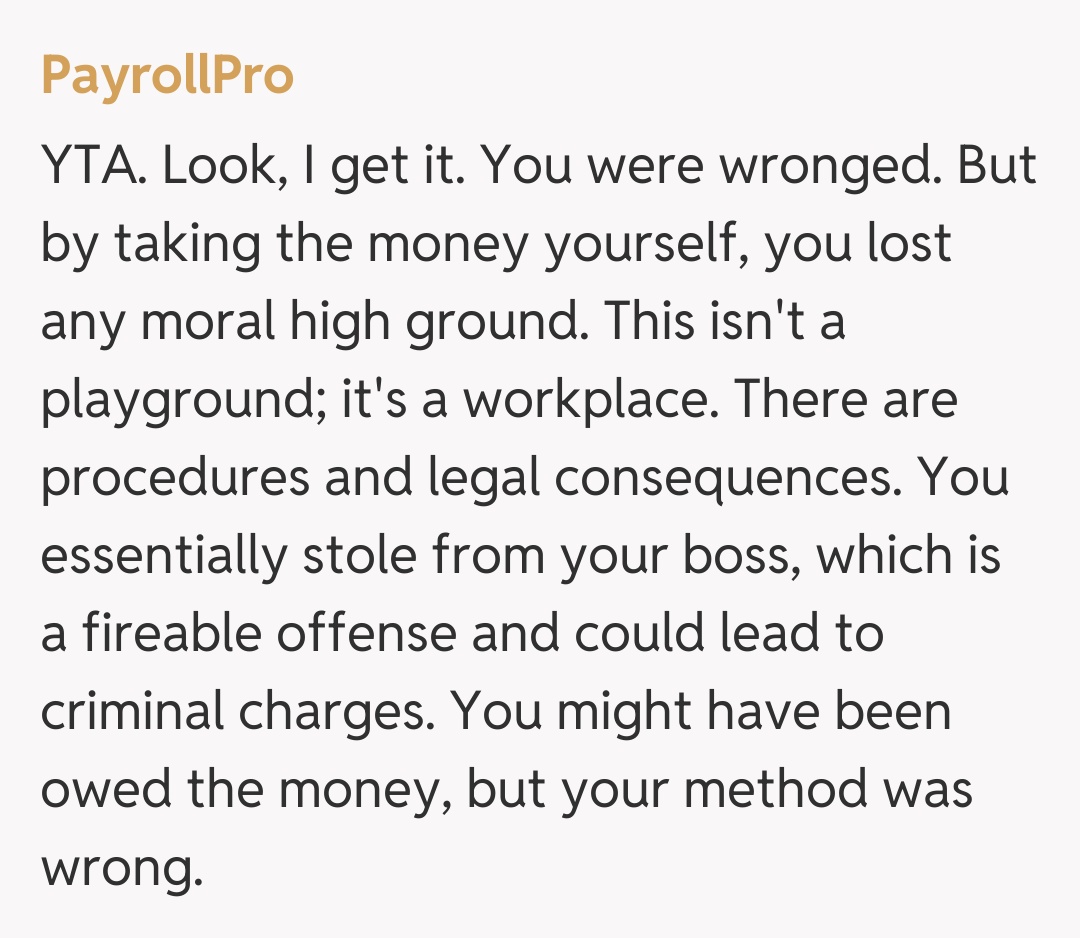 Comentariu de la PayrollPro