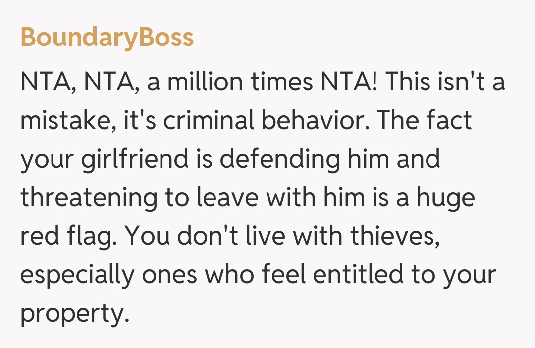 Comentariu de la BoundaryBoss