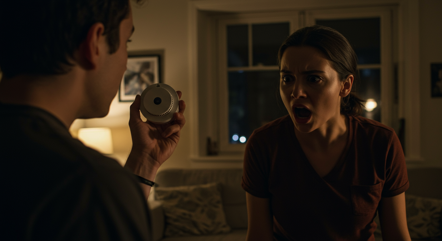 AITA for kicking out my roommate after finding a hidden camera in the smoke detector “for security”?