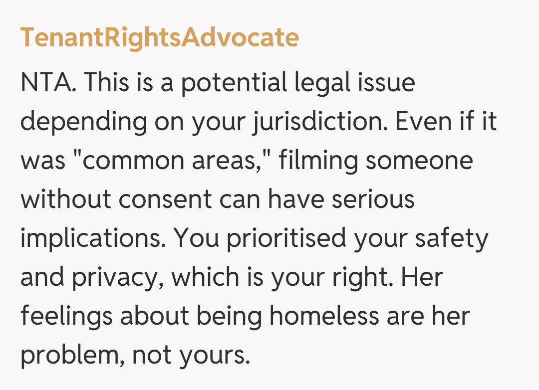 Comentariu de la TenantRightsAdvocate