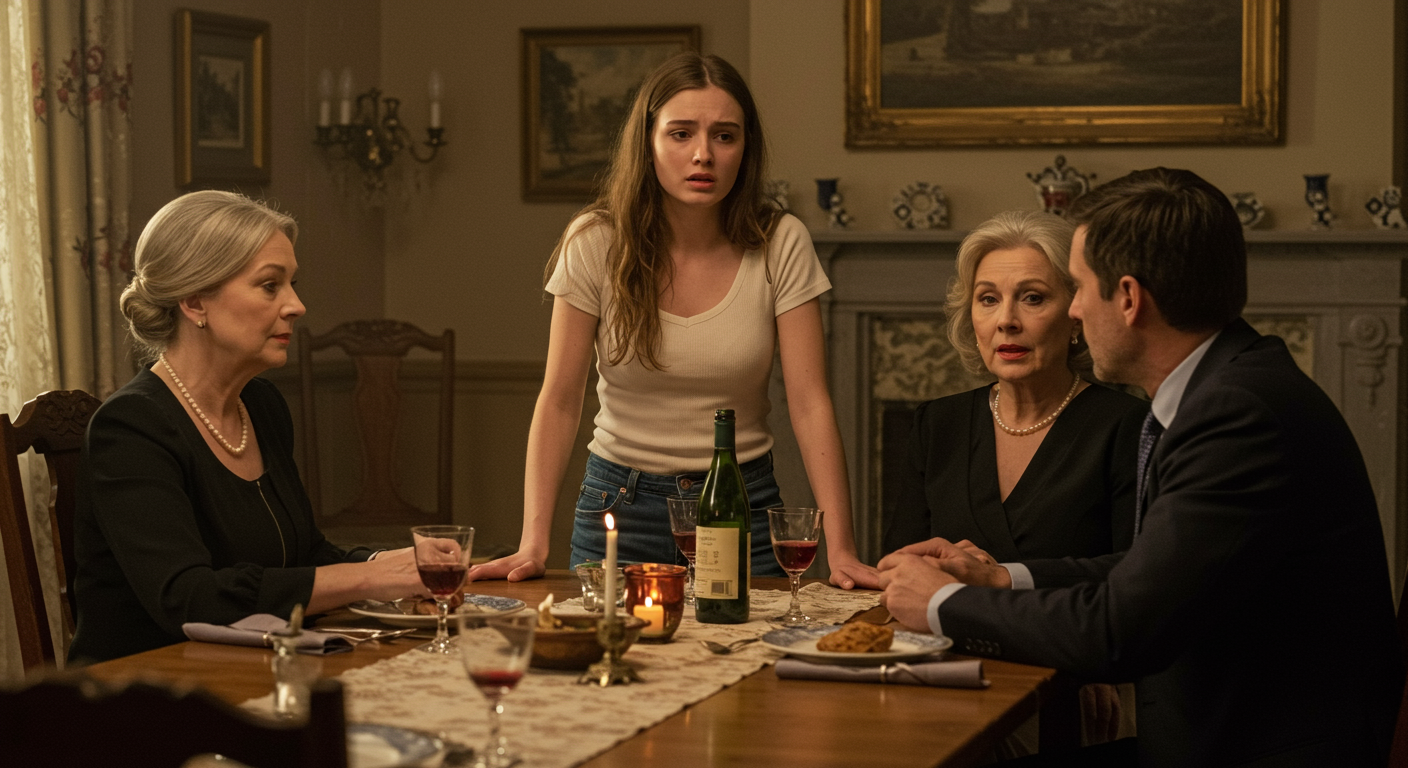 AITA for leaving dinner after my boyfriend’s mom told me I “looked like I was trying too hard to fit in”?