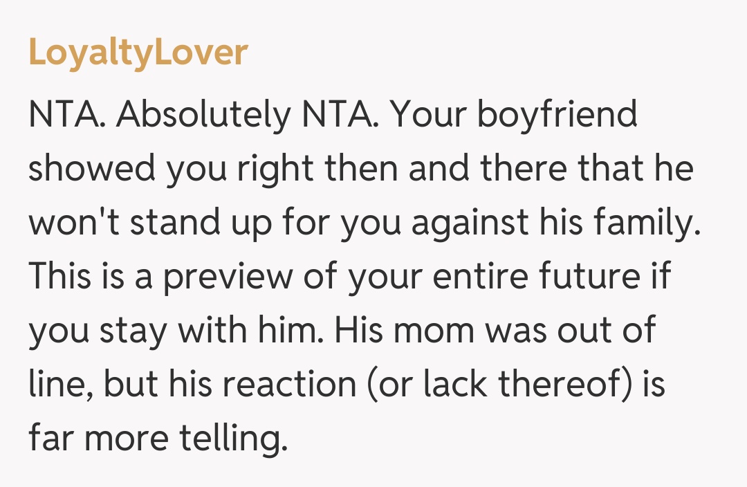 Comentariu de la LoyaltyLover