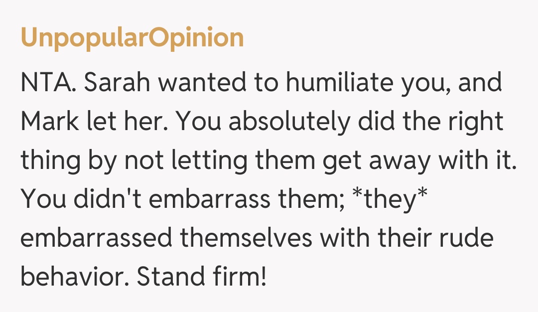 Comentariu de la UnpopularOpinion