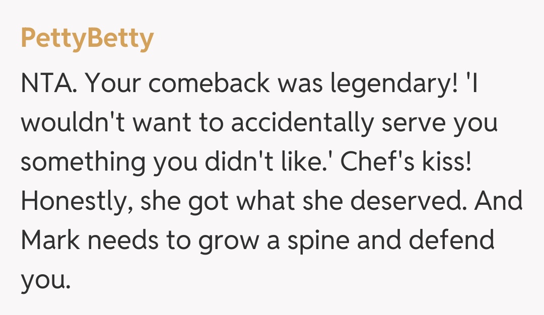 Comentariu de la PettyBetty