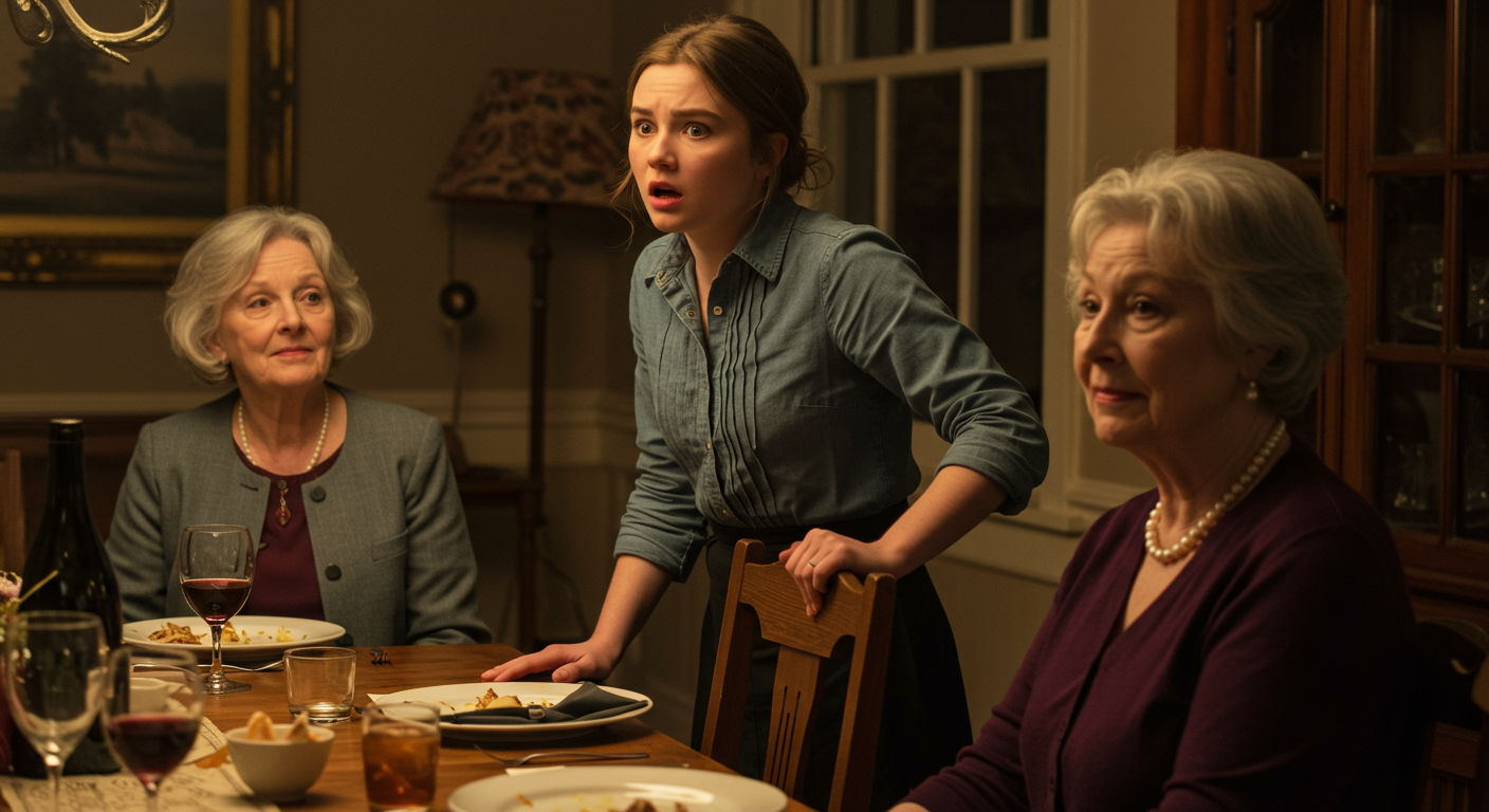 AITA for leaving family dinner after my boyfriend’s aunt asked me how much I charge “for cleaning houses like this”?