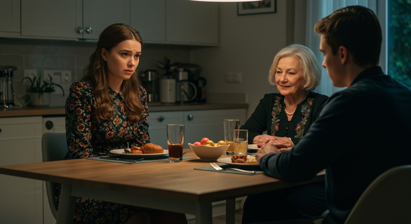 AITA for leaving family dinner after my boyfriend’s mom said she “didn’t realize thrift stores had such nice dresses”?