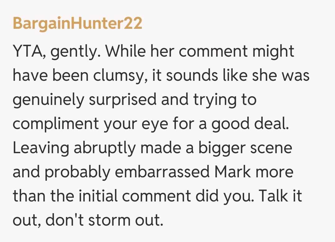 Comentariu de la BargainHunter22