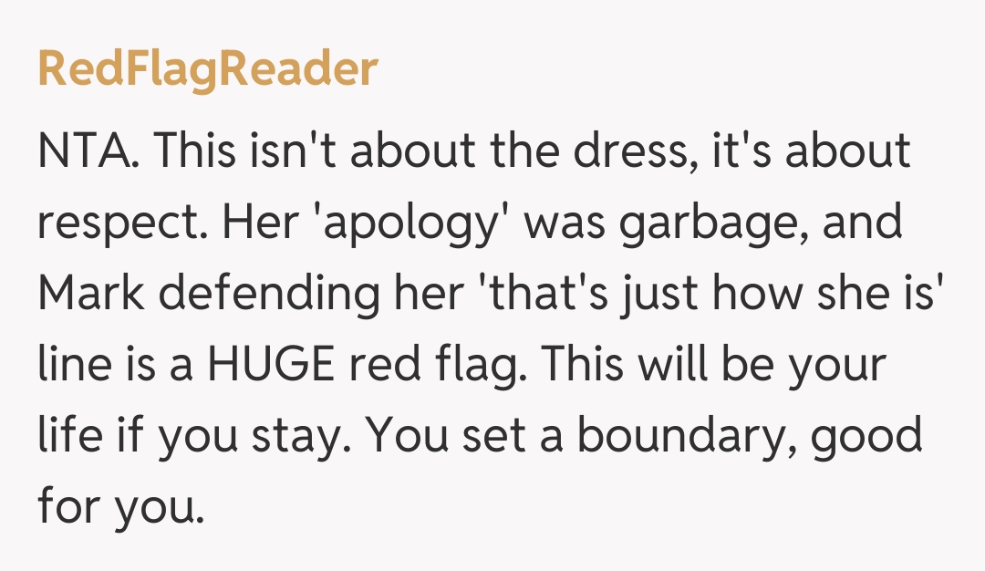 Comentariu de la RedFlagReader