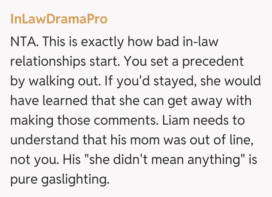 Comentariu de la InLawDramaPro