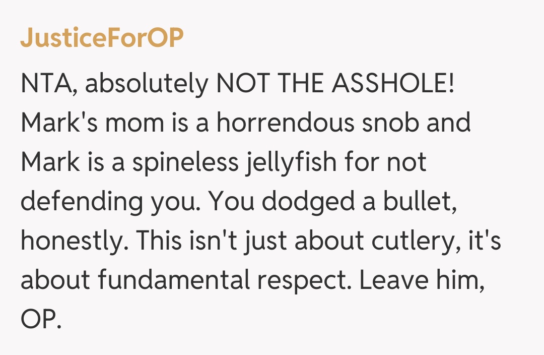 Comentariu de la JusticeForOP