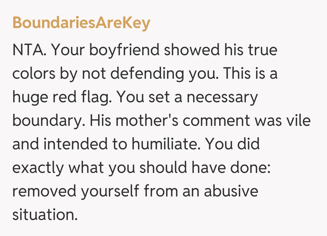 Comentariu de la BoundariesAreKey