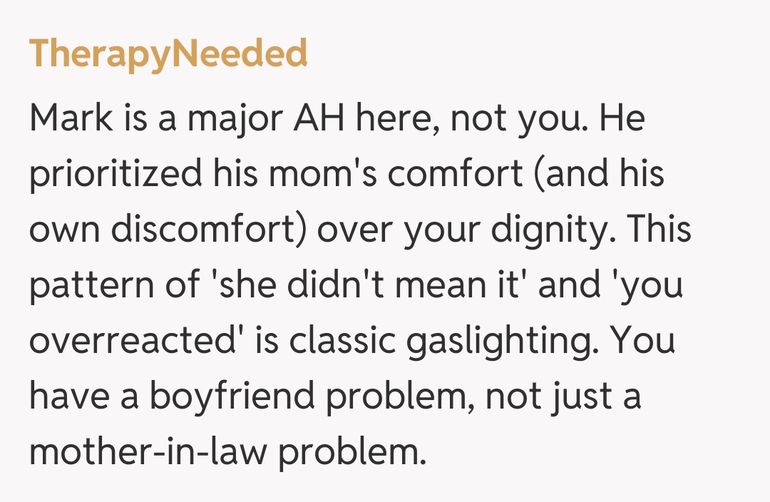 Comentariu de la TherapyNeeded