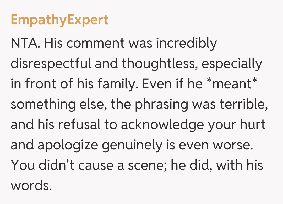 Comentariu de la EmpathyExpert