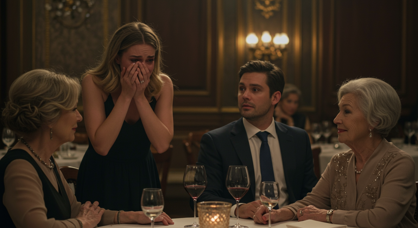 AITA for leaving my fiancé after his mom called me “temporary” at our engagement dinner and he laughed instead of defending me?