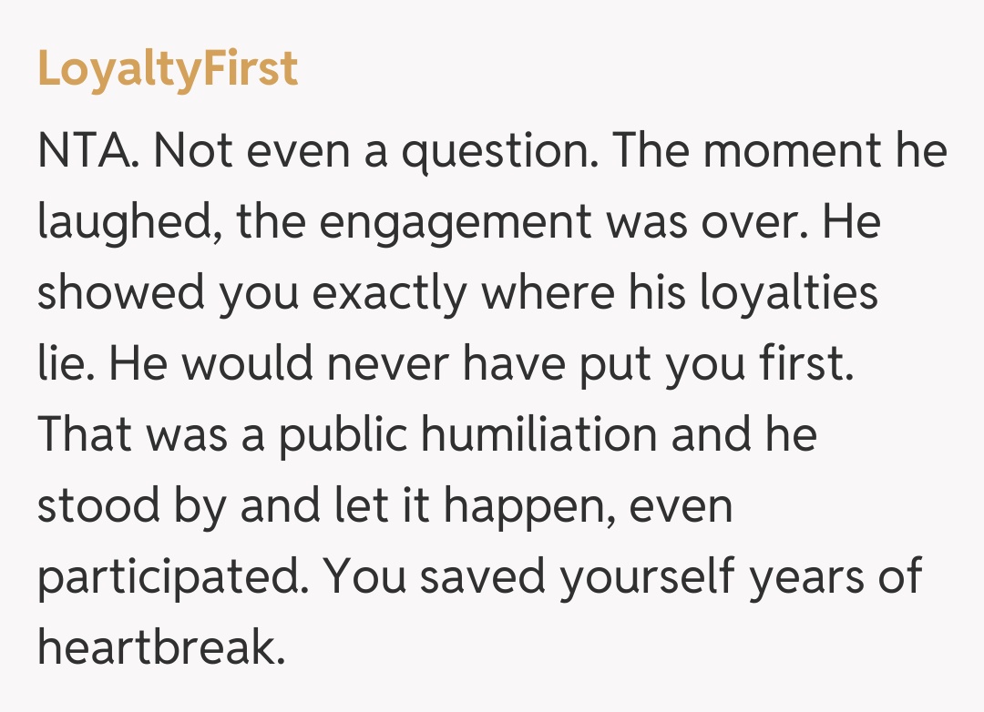 Comentariu de la LoyaltyFirst