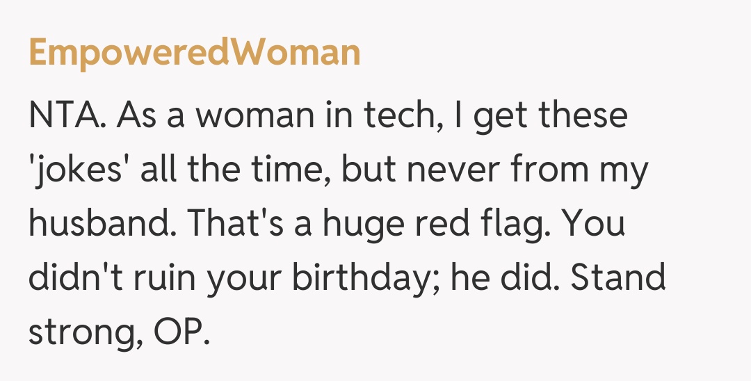 Comentariu de la EmpoweredWoman