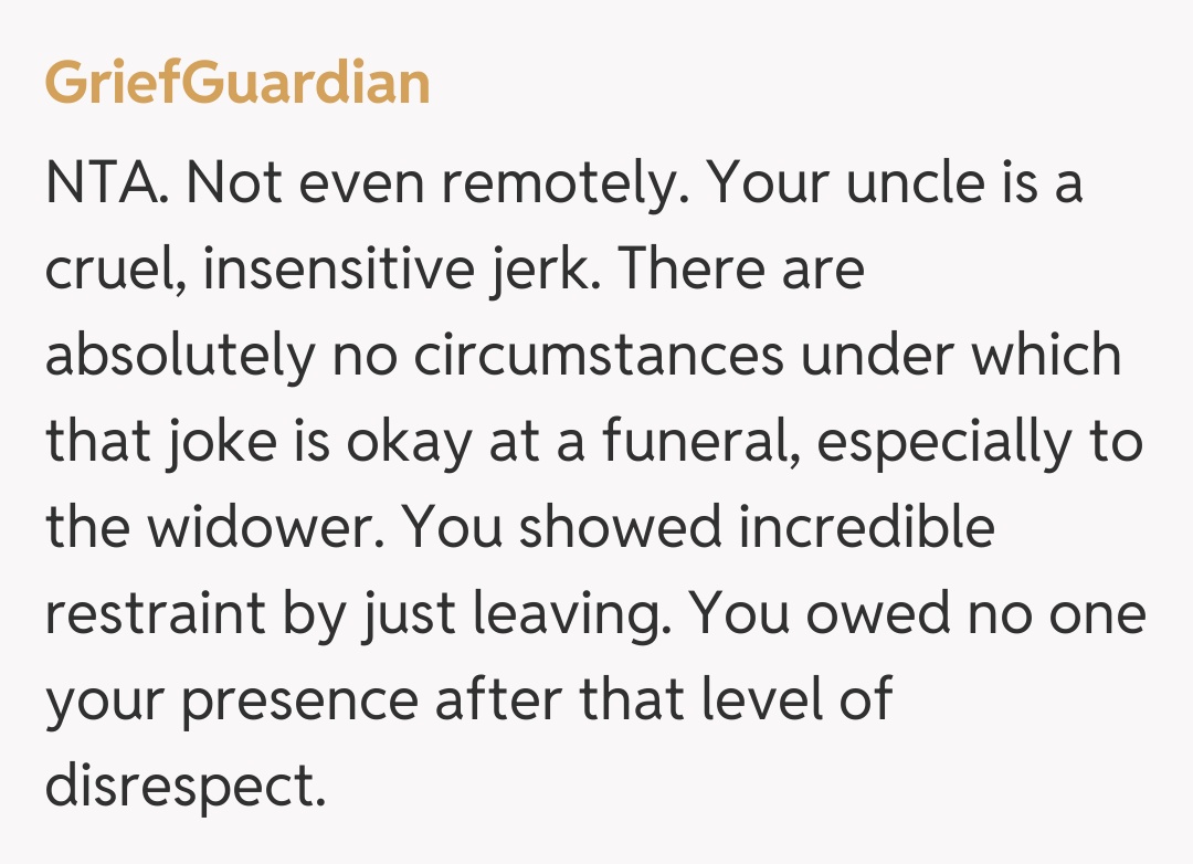 Comentariu de la GriefGuardian