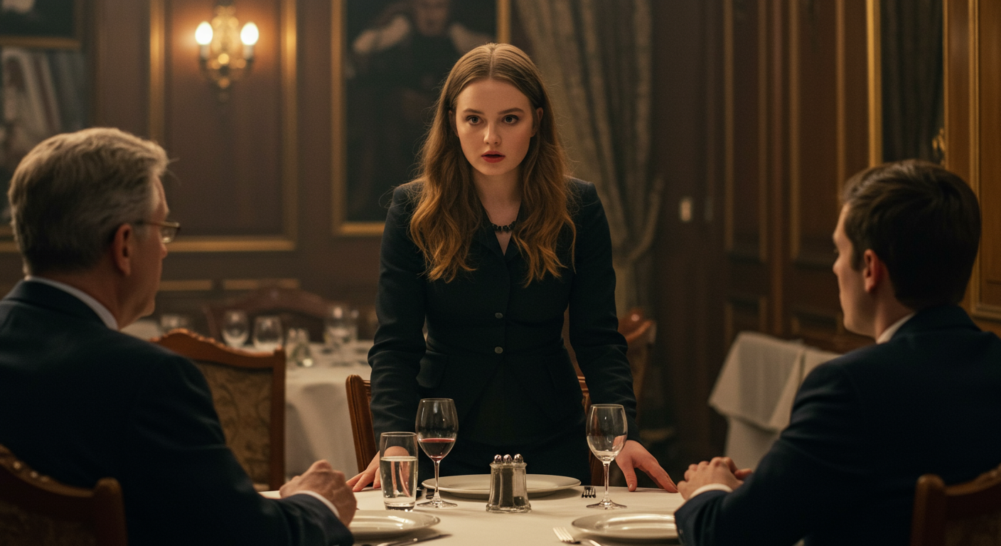 AITA for leaving the restaurant after my boyfriend’s dad asked if I “was one of his company’s interns”?