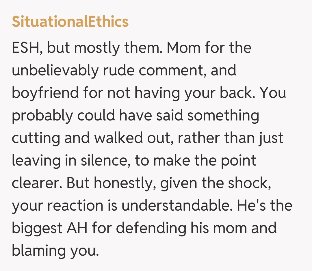 Comentariu de la SituationalEthics