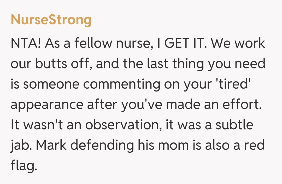 Comentariu de la NurseStrong