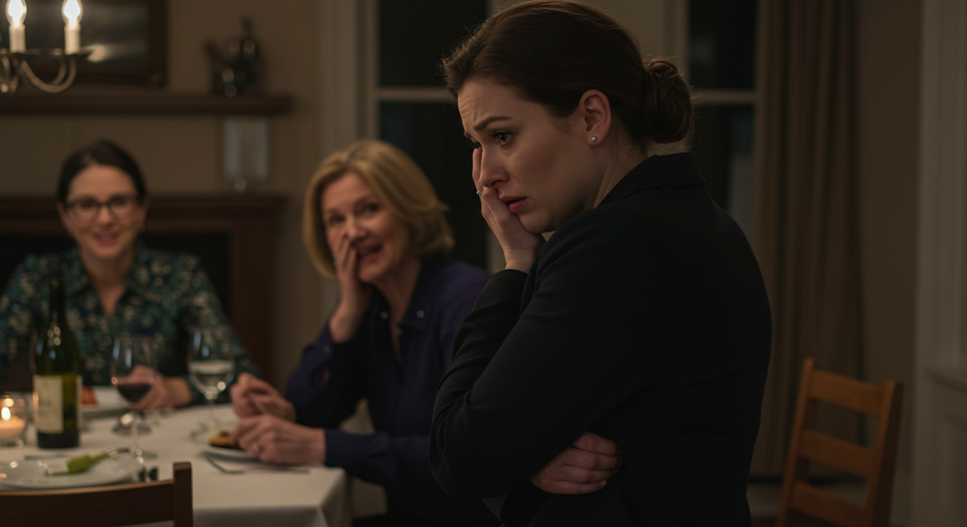 AITA for leaving the table after my boyfriend’s sister whispered that my outfit “looked like something from the help”?