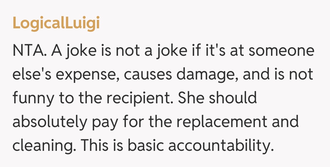 Comentariu de la LogicalLuigi