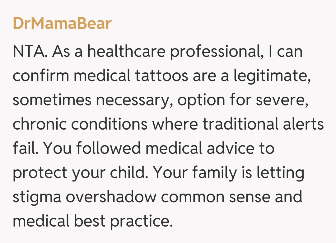 Comentariu de la DrMamaBear