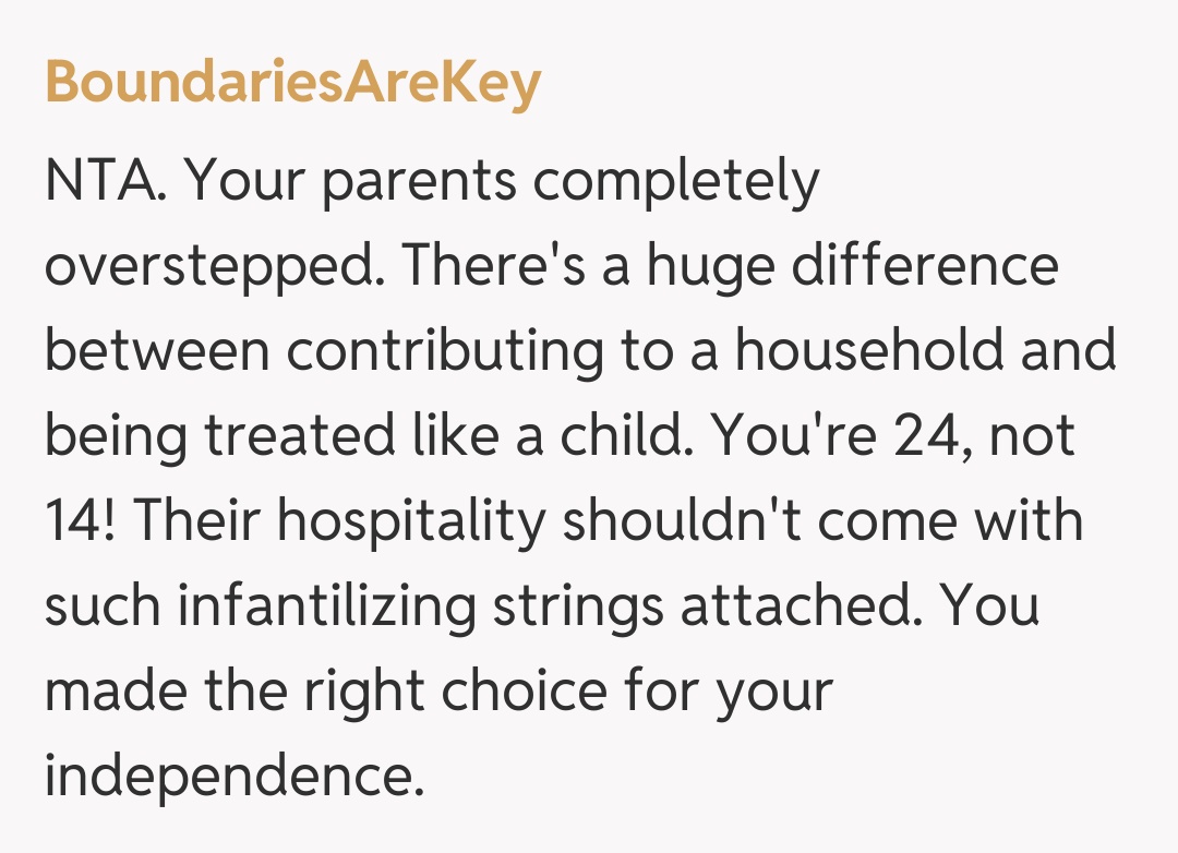 Comentariu de la BoundariesAreKey