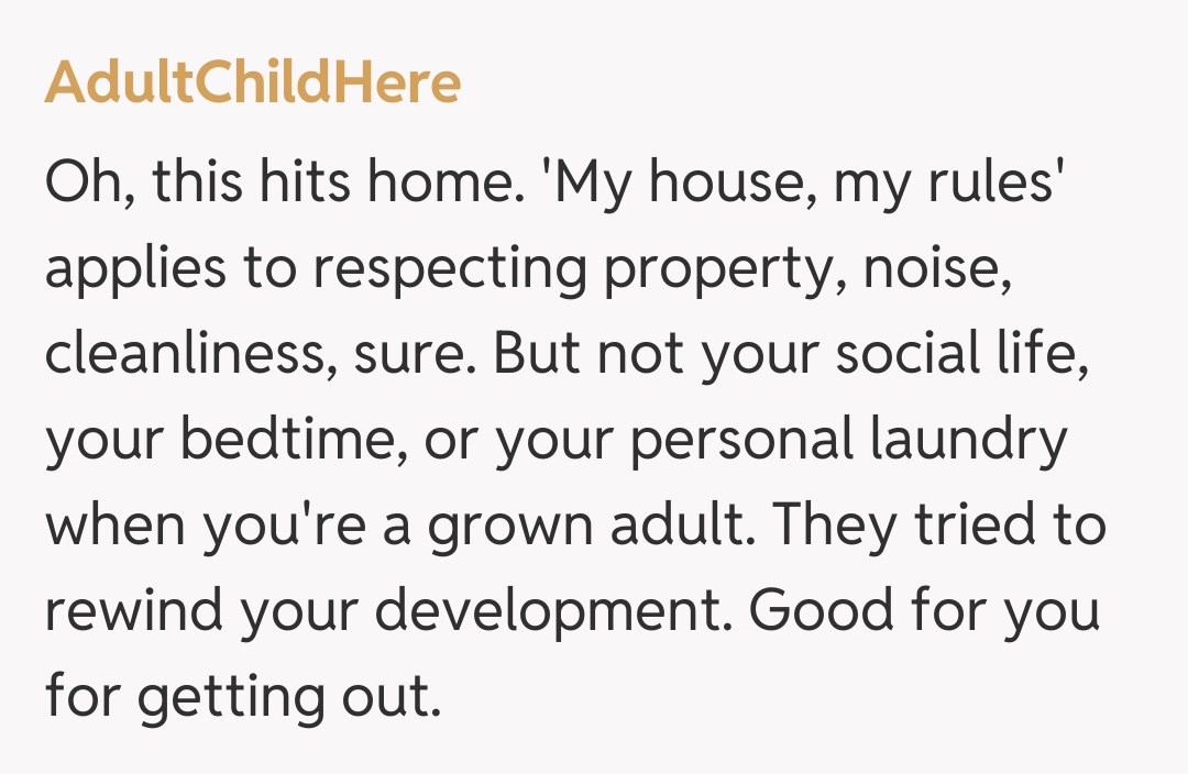 Comentariu de la AdultChildHere