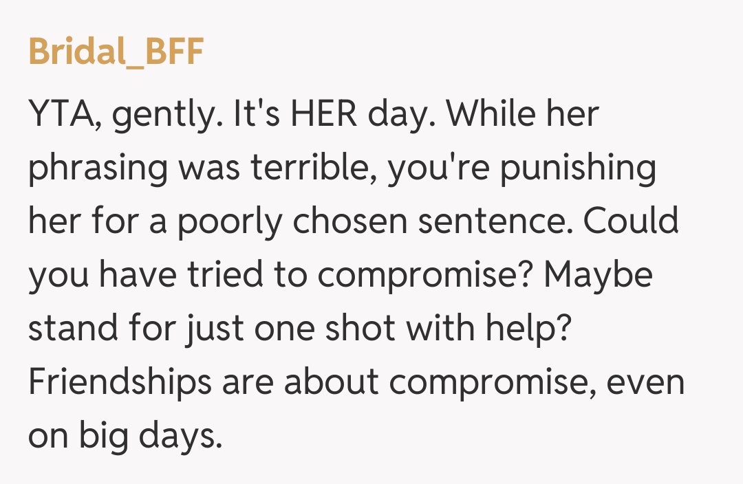 Comentariu de la Bridal_BFF