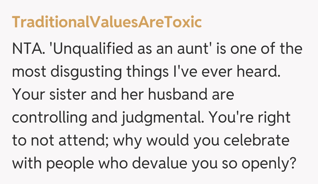 Comentariu de la TraditionalValuesAreToxic