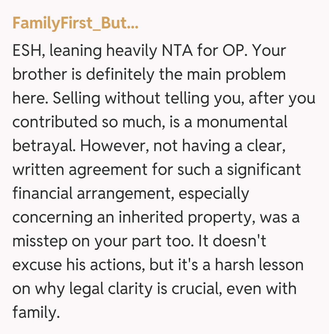 Comentariu de la FamilyFirst_But...