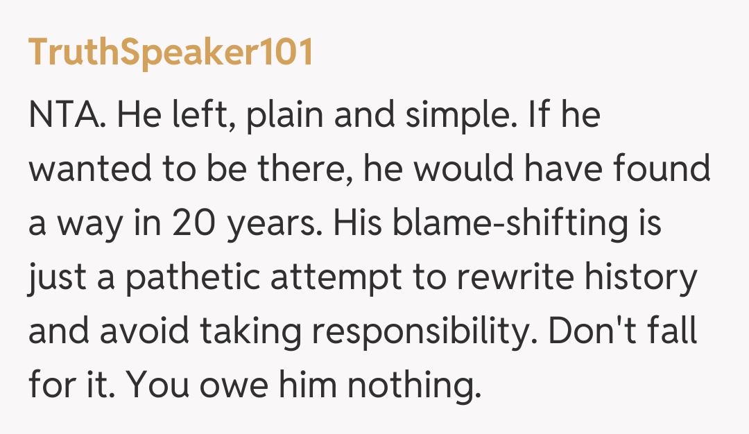 Comentariu de la TruthSpeaker101