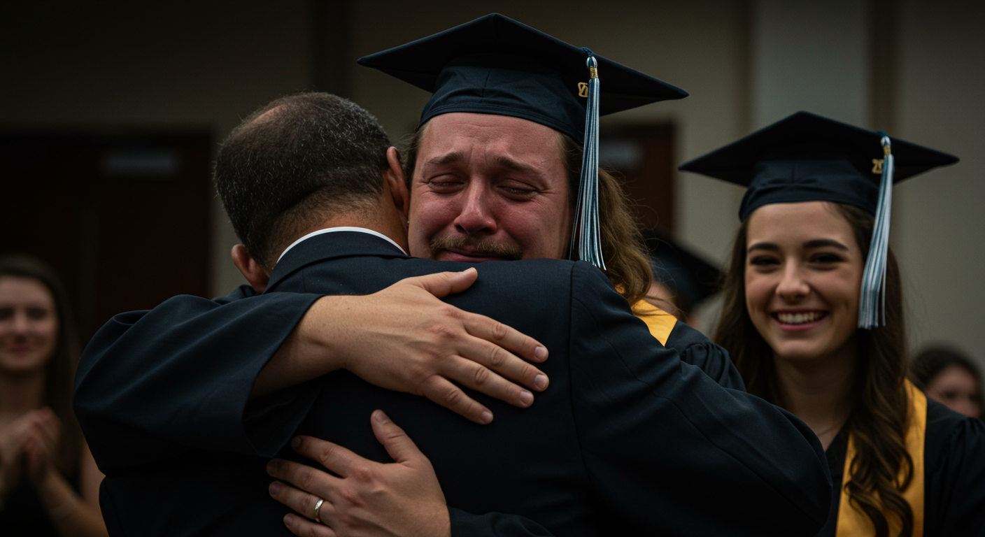 AITA for not forgiving my stepmom after she laughed at my dad for crying at my graduation?